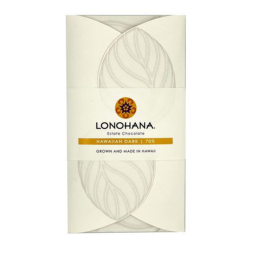 Lonohana Hawaii Dark Chocolate 70%