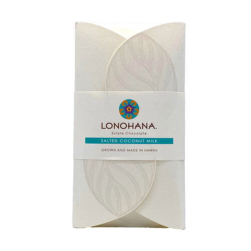 Lonohana Vegan Salted Coconut Milk Dark Milk Chocolate