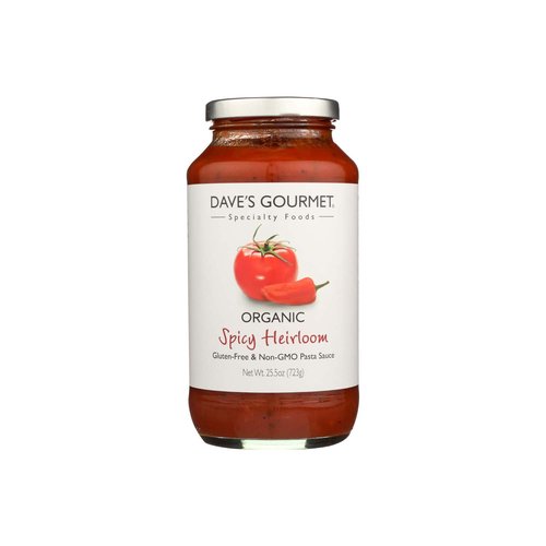 Dave's Gourmet Organic Pasta Sauce, Spicy Heirloom Marinara