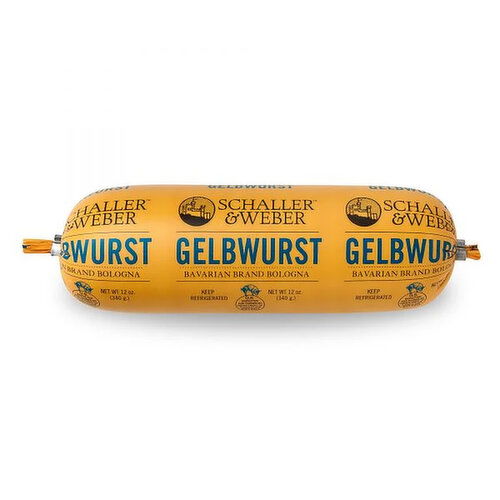 Schaller & Weber Gelbwurst Bavarian Bologna