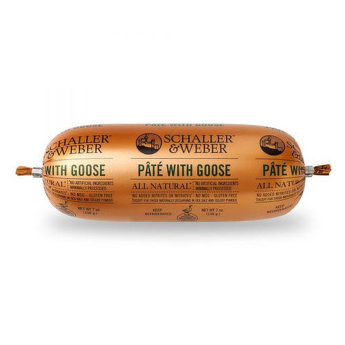 Schaller & Weber Pate with Goose