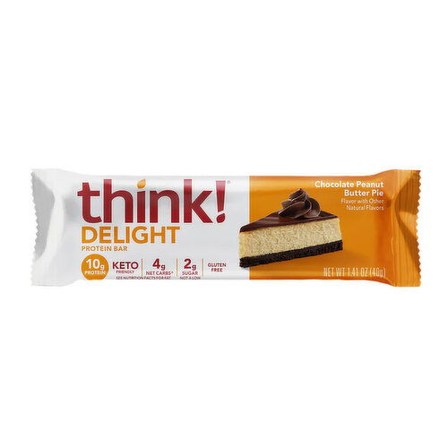 Think! Keto Protein Bar Chocolate Peanut Butter