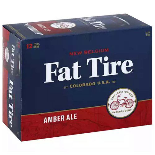 Fat Tire Beer, Cans (6-pack)