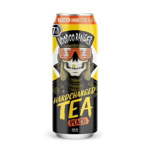 New Belgium Voodoo Peach Hardcharged Tea