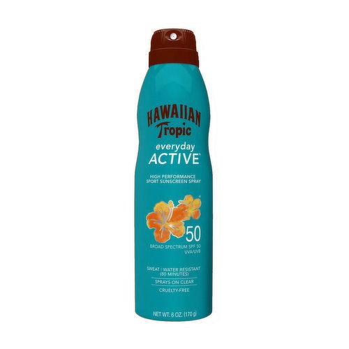 Hawaiian Tropic Everyday Active Clear Spray SPF 50