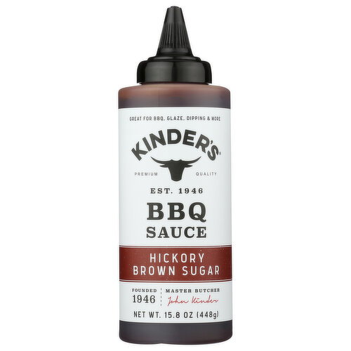 Kinder's BBQ Sauce Hickory Brown Suga