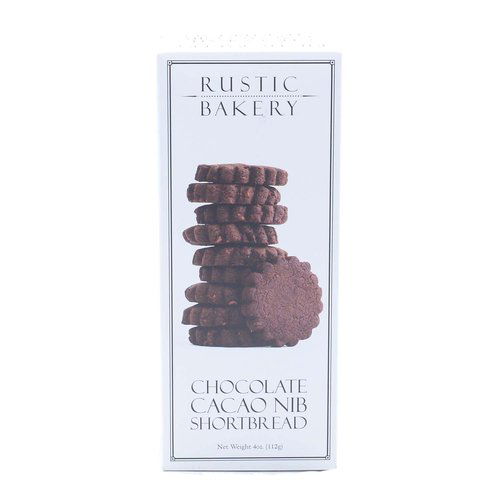 Rustic Bakery Chocolate Cacao Nib Shortbread