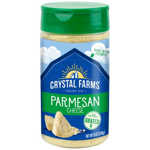 Crystal Farms Grated Parmesan Cheese