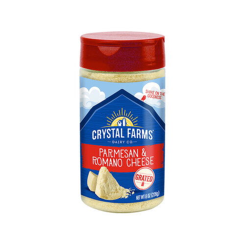 Crystal Farms Grated Parmesan & Romano