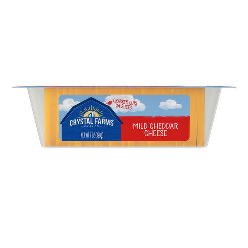 Crystal Farms Mild Cheddar Cracker Cuts