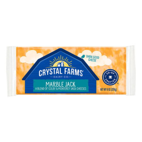 Crystal Farms Marble Jack Cheese