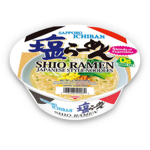 Sapporo Ramen Shio Bowl