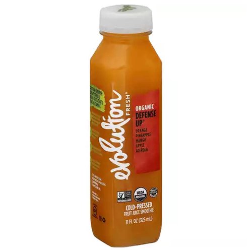 Evolution Organic Fruit Juice Smoothie, Defense Up, Cold-Pressed 