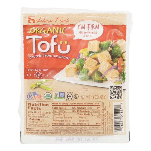 House Foods Organic Tofu, Firm