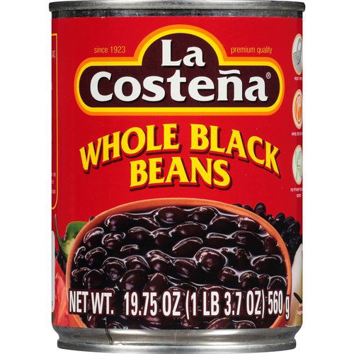 La Costena Whole Black Beans