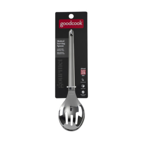 GoodCook Gourmet Serving Spoon Slotted