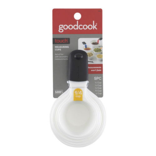 GoodCook Touch Measuring Cup 5pc
