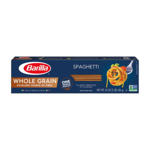 Barilla Whole Grain Spaghetti Pasta