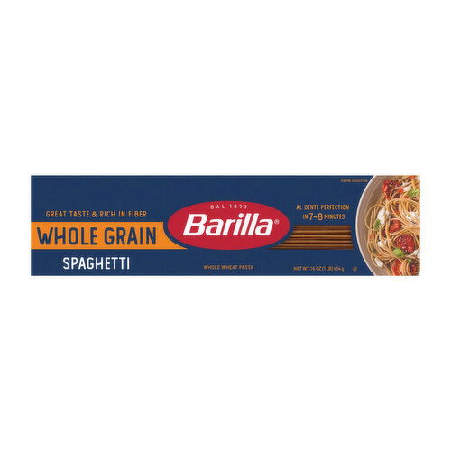 Barilla Whole Grain Spaghetti Pasta