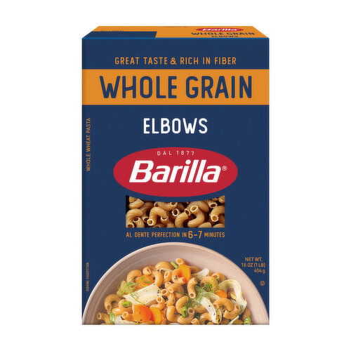 Barilla Whole Grain Elbows Pasta