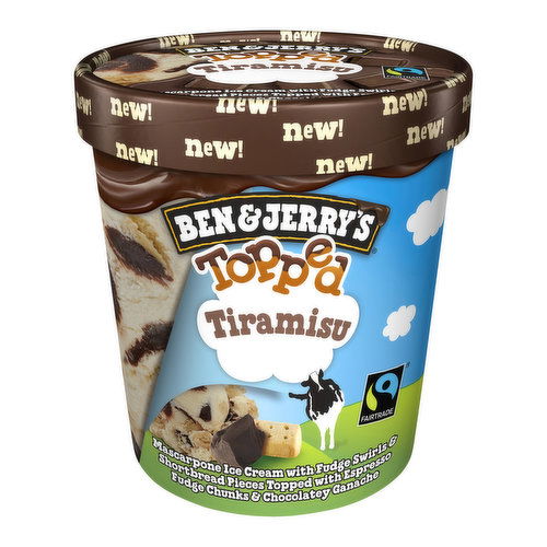 Ben & Jerry's Topped Tiramisu
