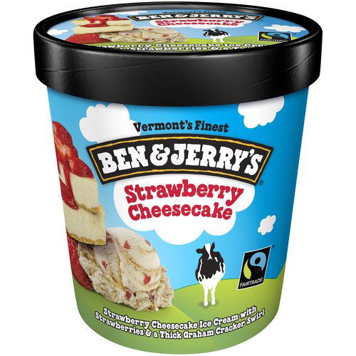 Ben & Jerry's Ice Cream, Strawberry Cheesecake