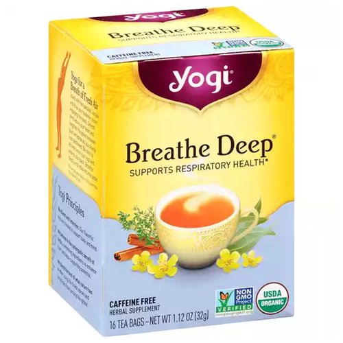 Yogi Organic Breathe Deep Tea