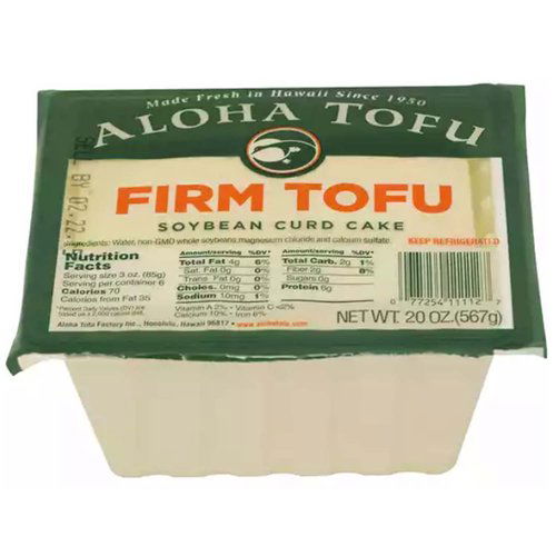 Aloha Tofu, Firm