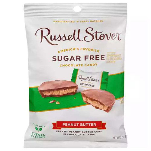 Russell Stover Chocolate Candy, Sugar Free, Peanut Butter