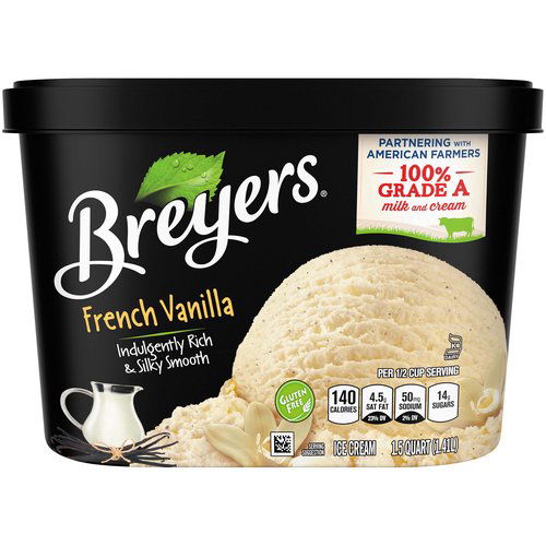 Breyers Ice Cream, French Vanilla