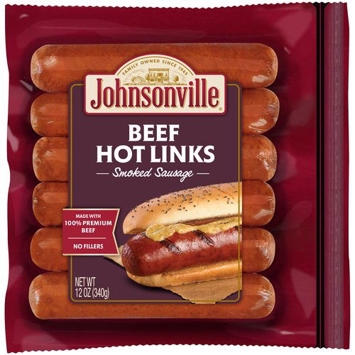 Johnsonville Hot Beef Sausage