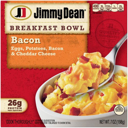 Jimmy Dean Bacon, Egg & Cheese Breakfast Bowl