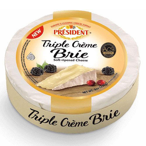 President Triple Creme Brie Wheel