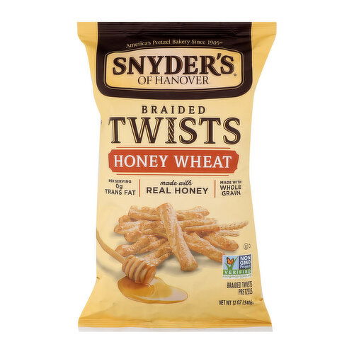 Snyder's of Hanover Honey Braided Twist Pretzel