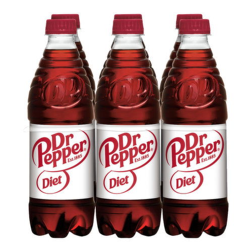 Dr Pepper Diet Soda (6-pack)