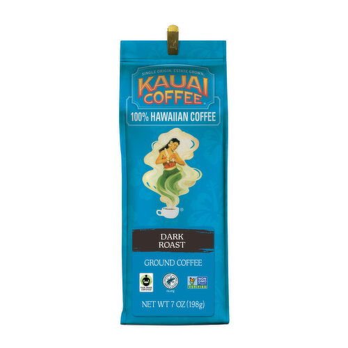 Kauai Coffee Dark Roast Ground Coffee