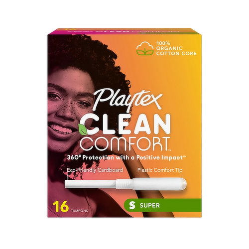 Playtex Clean Comfort Super