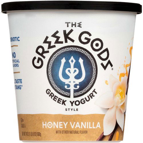 The Greek Gods Greek Style Yogurt,  Honey Vanilla