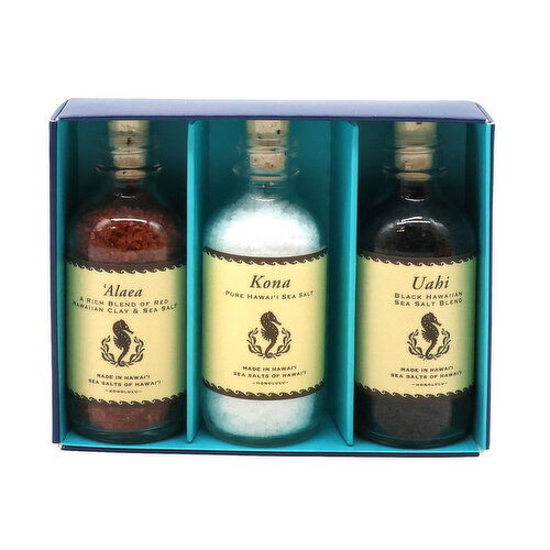 Sea Salts of Hawaii Sea Salt Sampler 3Pk