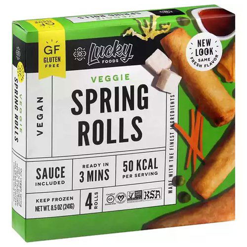 Lucky Spring Rolls, Veggie