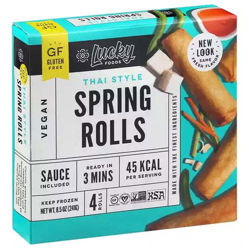 Lucky Spring Rolls, Thai Style