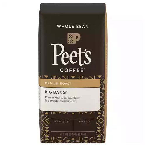 Peet's Coffee Big Bang Medium Roast Coffee, Whole Bean