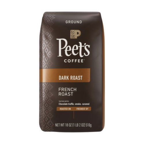 Peet's Coffee French Roast, Dark Roast Ground Coffee