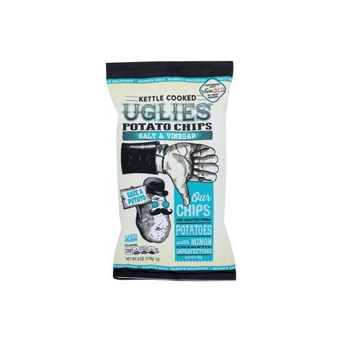 Uglies Kettle Potato Chips, Salt & Vinegar