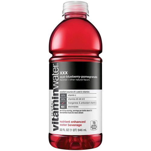 Glaceau Vitaminwater, XXX Acai-Blueberry-Pomegranate