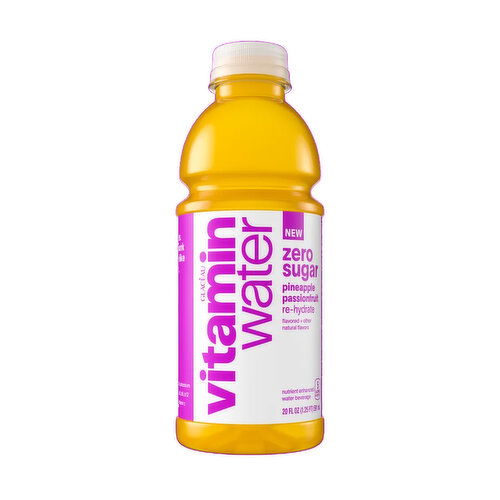 Glaceau Vitaminwater Zero Sugar Re-hydrate Pineapple Passionfruit