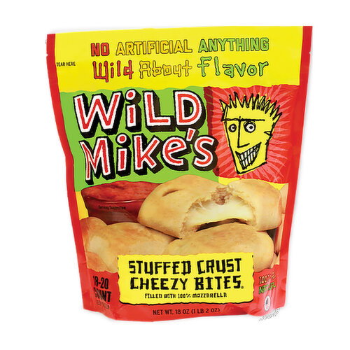 Wild Mike's Jalapeno Stuffed Crust Cheezy Bites