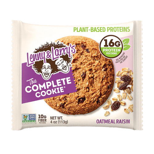 Lenny & Larry's The Complete Cookie Oatmeal Raisin Cookies