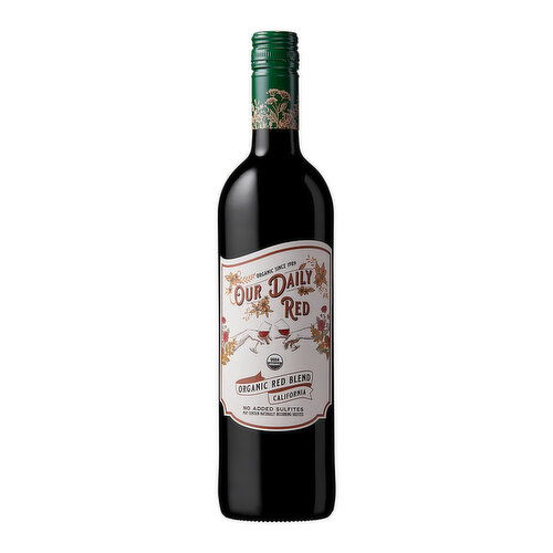 Our Daily Red California Organic Red Blend Wine