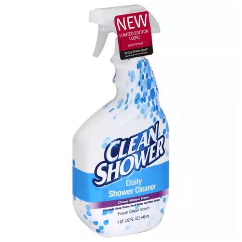 Clean Shower Cleaner, Scrub Free